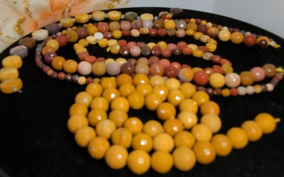 Mookaite - Single Source Gemstone with Vibrant Bold Colors.