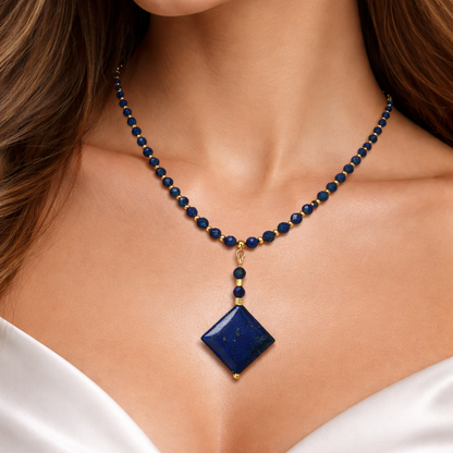Lapis Lazuli Pendant Necklace