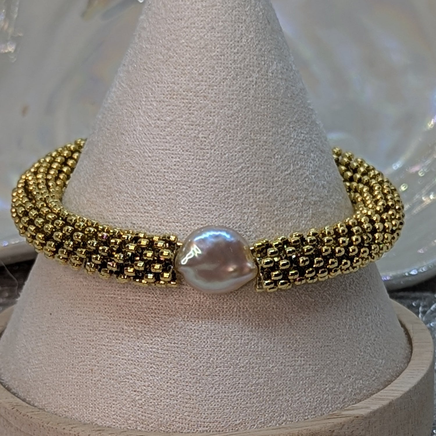 Coin Pearl Bracelet