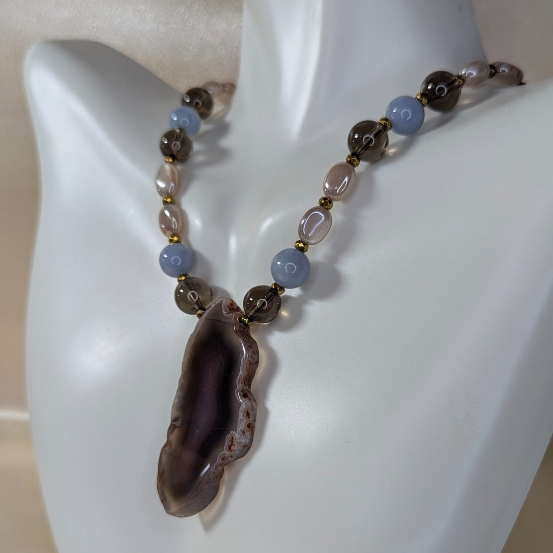 Botswana Agate — Smoke &amp; Sky