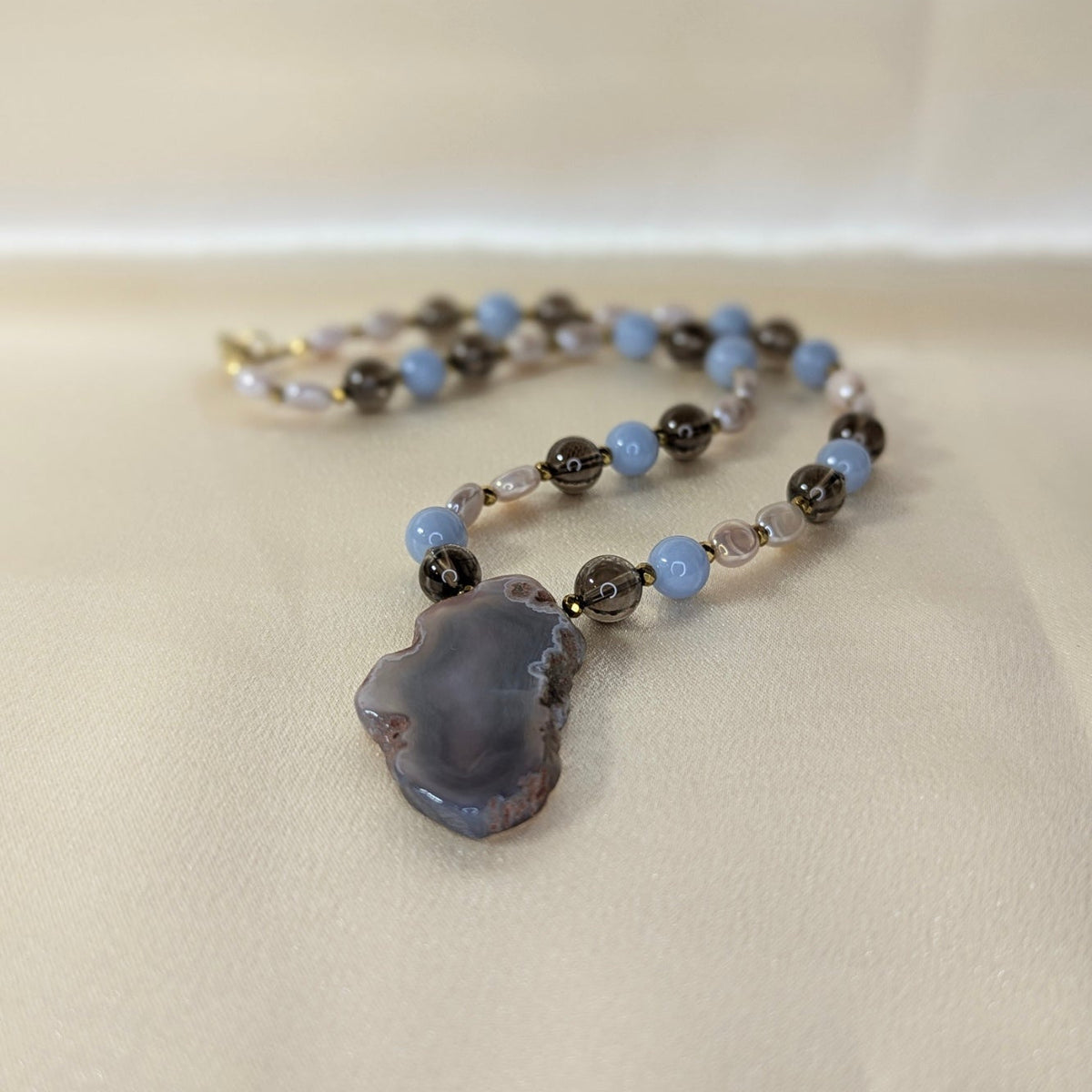 Botswana Agate — Smoke &amp; Sky
