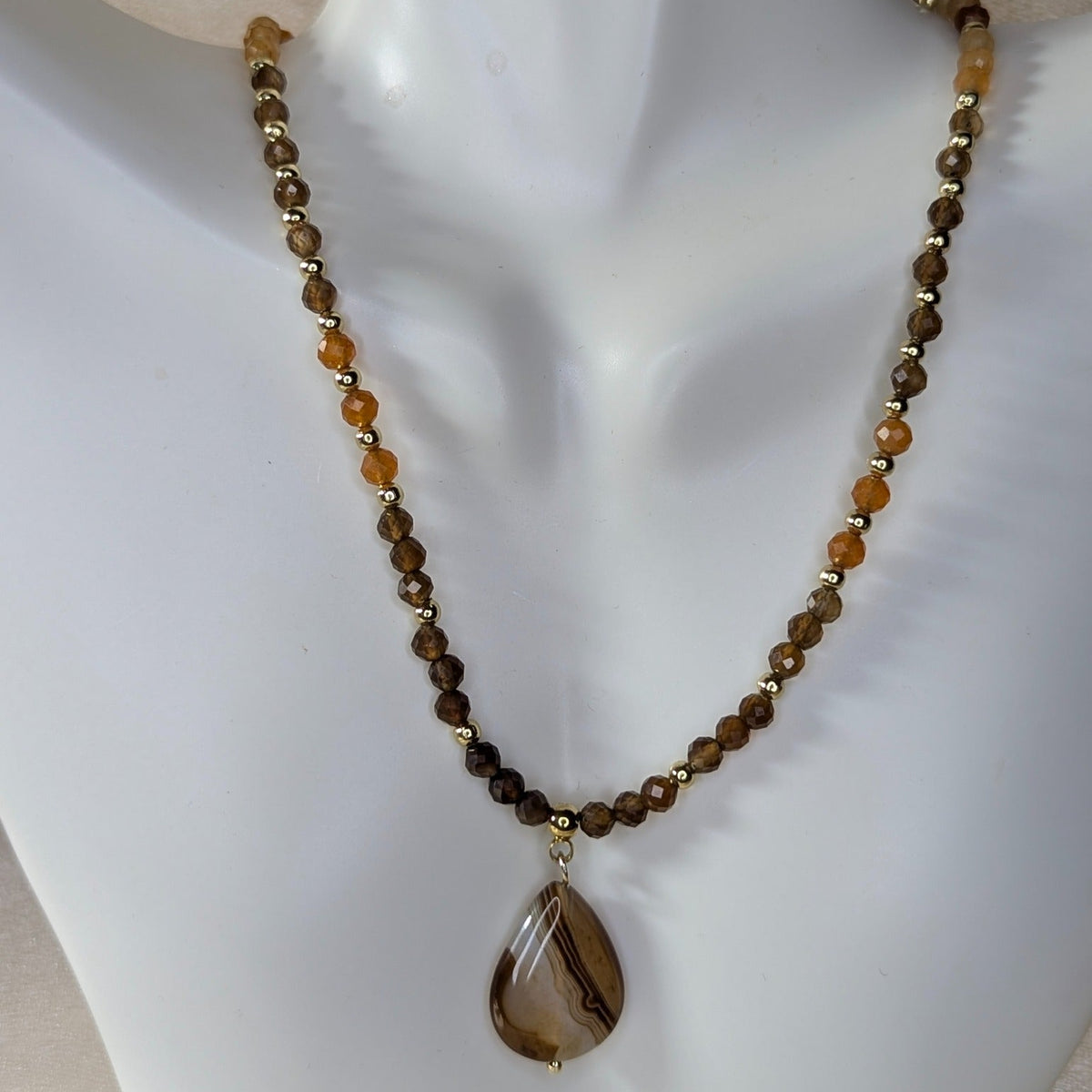 Chocolate Agate — Autumn Dew