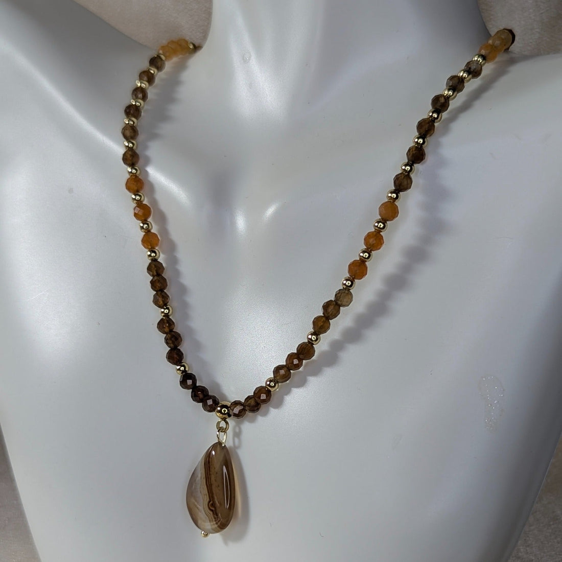 Chocolate Agate — Autumn Dew
