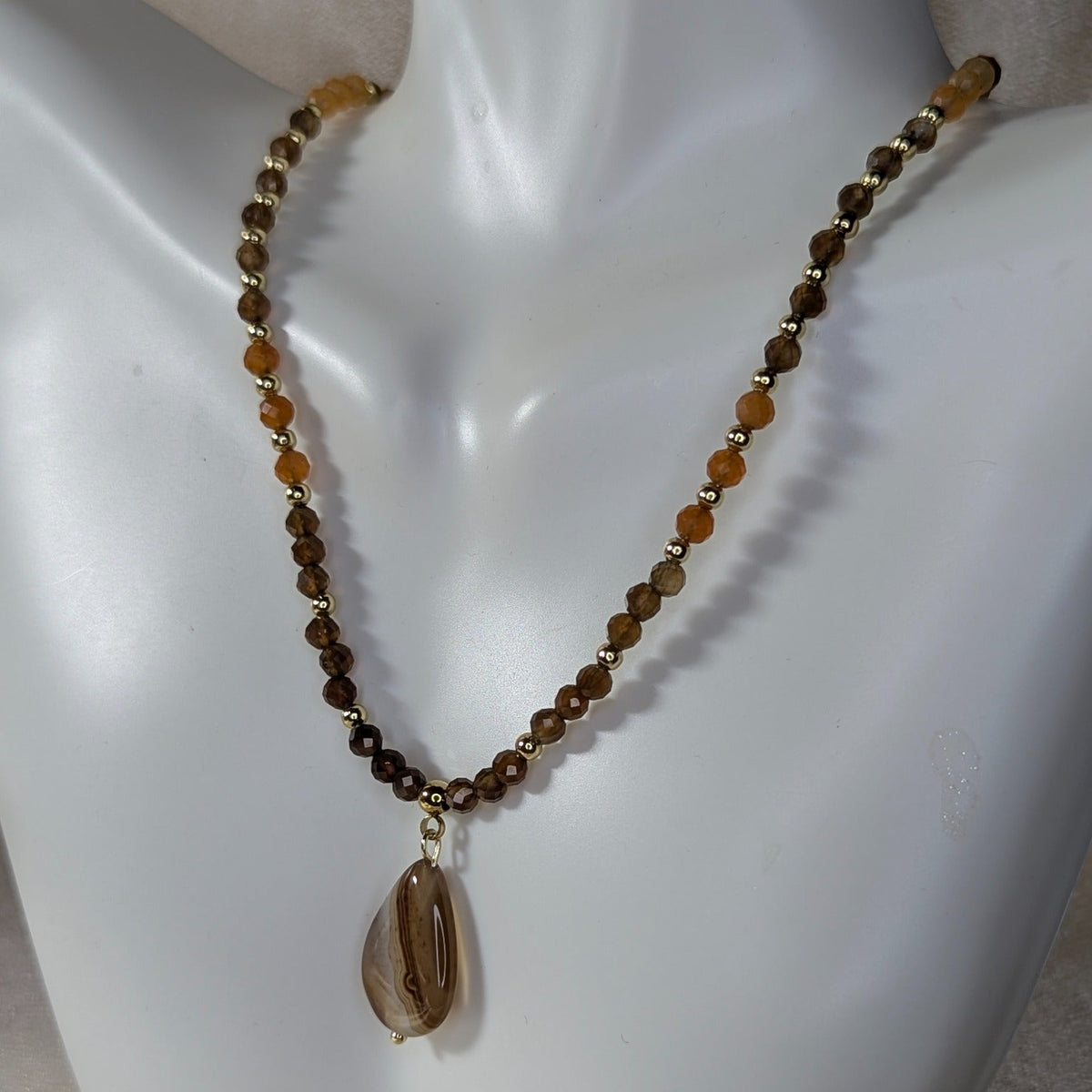 Chocolate Agate — Autumn Dew